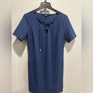 Roz & Ali Navi blue dress